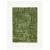 Image de Baobab design - Tapis effet velours structuré - Vert PerrierS - 280 x 390 CM