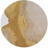 Image de Tapis de salon tissé plat Lagoon - Meditation Collection - Sunset - 140 x 200 cm - Design inspiré des taches d'encre, teintes chaudes et naturelles