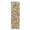Image de Tapis de salon tissé plat Swim - Meditation Collection - Saffron - 80 x 250 cm - Design cyanotype inspiré de la fluidité de l'eau, reflets brillants,