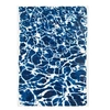 Image de Tapis de salon tissé plat Swim - Meditation Collection - Surf - 280 x 390 cm - Design cyanotype inspiré de la fluidité de l'eau, reflets brillants,
