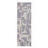 Image de Tapis de salon tissé plat Papercut - Craft Collection - String - 80 x 250 cm - Design Moderne Bauhaus avec Formes Déconstruites, Tangram, Equilibre