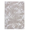 Image de Tapis de salon tissé plat - Sakura Collection - Morning Mist - 170 x 240 cm - Design Elegant de Cerisiers en Fleurs, Inspiré du Printemps