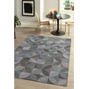 Image de Tapis - Collection Rondo - Rock Crystal - Tapis à Motifs, Finition Artisanale, Tissage en Belgique - Tapis d'intérieur moderne et doux -