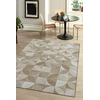 Image de Tapis - Collection Rondo - Diamond - Tapis à Motifs, Finition Artisanale, Tissage en Belgique - Tapis d'intérieur moderne et doux - Rectangulaire -