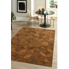 Image de Tapis - Collection Rondo - Amber - Tapis à Motifs, Finition Artisanale, Tissage en Belgique - Tapis d'intérieur moderne et doux - Rectangulaire - 80