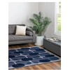 Image de Tapis - Collection Cafe - Night Shift - Tapis à Motifs, Finition Artisanale, Tissage en Belgique - Tapis d'intérieur moderne et doux - Rectangulaire