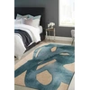 Image de Tapis Swing Bleu 170x240cm