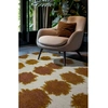Image de Tapis - Collection Paintball - Red Rhum - Tapis à Motifs, Finition Artisanale, Tissage en Belgique - Tapis d'intérieur moderne et doux -