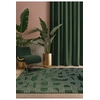 Image de Tapis - Collection Disco - Green Dream - Tapis à Motifs, Finition Artisanale, Tissage en Belgique - Tapis d'intérieur moderne et doux -