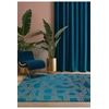 Image de Tapis - Collection Disco - Night Fever - Tapis à Motifs, Finition Artisanale, Tissage en Belgique - Tapis d'intérieur moderne et doux -