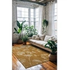 Image de Tapis - Collection Mushroom - Herbarium - Tapis à Motifs, Finition Artisanale, Tissage en Belgique - Tapis d'intérieur moderne et doux -