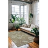 Image de Tapis - Collection Mushroom - Parchment - Tapis à Motifs, Finition Artisanale, Tissage en Belgique - Tapis d'intérieur moderne et doux -