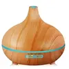 Image de - Humidificateur/Diffuseur Huiles Essentielles 300ml LED - Marron Clair