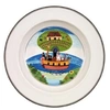 Image de DESIGN NAIF ASSIETTE CREUSE ARCHE DE NOE 21 CM