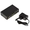Image de Répartiteur audio vidéo type splitter qui duplique à l'identique 1 source en entrée vers 4 sorties simultanées