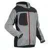 Image de Veste softshell tricot BORA gris clair/noir TS - - 5BORMS