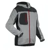 Image de Veste softshell tricot BORA gris clair/noir TM - - 5BORMM