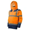 Image de Parka matelassée Keta à haute visibilité orange/marine T M - - 7KETOM