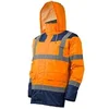 Image de Parka matelassée Keta à haute visibilité orange/marine T XL - - 7KETOXL