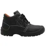 Image de Chaussures de sécurité hautes MASTER S1P SRC en cuir grainé Barton noir P43 - - MASTER_15