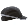 Image de Casquette anti-heurt mesh aéré visière 5cm noire - - 6CMM010NSI