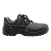 Image de Chaussures de sécurité basses BOSTON S1P SRC en cuir grainé Barton noir P42 - - BOSTON_14