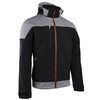 Image de Veste BANJO Softshell noir gris TL - - 5BAN01000L