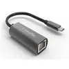 Image de Adaptateur TYPE-C vers HDMI F - Plug & Play - Structure aluminium - Gris sidéral