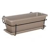 Image de - Kit balcon Jardiniere venezia 50cm taupe 50 x 19,5 x h16,3 cm - 1,16l