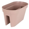 Image de Jardiniere pour balcon Capri - 30 x 60 x H 30 cm - 26,8 L - Gris taupe