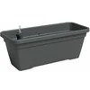 Image de Jardiniere - Plastique - Anthracite - Rectangulaire - L57,9 x P24,3 x H22cm -