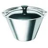 Image de Artame art35516 bain marie moule à flan acier inoxydable argent 16 x 9,5 x 14 cm 1,4 l