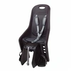 Image de Siège de vélo arrière Bubbly Maxi fixation porte-bagages - noir/gris foncé