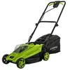 Image de Tondeuse sans fil à batterie 20V Largeur de coupe 320mm Bac 30L 3 hauteurs de coupe
