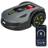 Image de Robot Tondeuse sans fil 300m2 Brushless 3 Lames Coupe 180mm Retour station automatique Mulching