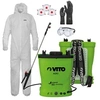 Image de Pulvérisateur Electrique à Batterie Lithium 16L + Kit Protection Jardin XL - Haute Pression & Equipement EPI