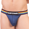 Image de Jockstrap Barcode PRIDE Marine bleu L