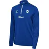 Image de Veste de survêtement 1/2 zip Hummel Authentic Bleu S 219973-7045
