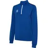 Image de Veste de survêtement 1/2 zip enfant Hummel Authentic Bleu 12 ans 219974-7045