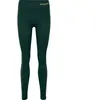 Image de Legging sans couture femme Hummel Zone Vert S 221792-6186