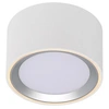 Image de Surface spot FALLON Métal Blanc/Acier, H.6 - IP20 - LED Module / Intérieur