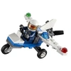 Image de Avion de police City Mini Figure 30018 (en sac)