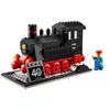 Image de Lego 40370 Train Coffret 188pcs 40ème Anniversaire Machine à Vapeur Miniature