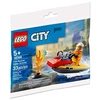 Image de Jeu LEGO City 30368 (Polybag) - Le jet ski des pompiers