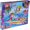 Image de Jeux de construction - Le bateau de fête d'Heartlake City Lego Friends 41433 Violet TU lego0000781