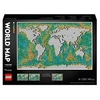 Image de LEGO Art 31203 La Carte du Monde