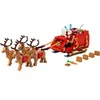 Image de Jeux de construction traineau du pere noel icons Lego Rouge 19,1x6,1x26,2 cm A2404539