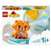 Image de LEGO DUPLO 10964 Jouet de bain Le panda rouge flottant