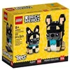 Image de LEGO 40544 Brickheadz Les bouledogues français