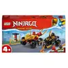 Image de LEGO Ninjago 71789 Le combat en voiture et en moto de Kai et Ras